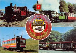 uk1990 isle of man railways real photo uk tramway train locomotive