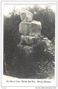 RP, The Queen's Chair, Rib Mt. State Park, Wausau, Wisconsin, 1920-1940s