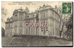 Old Postcard Frieres Faillouel Chateau Riviera Park