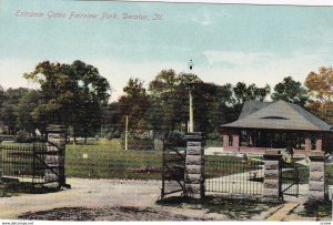 Entrance Gates Fairview Park , DECATUR , Illinois ; 00s-10s