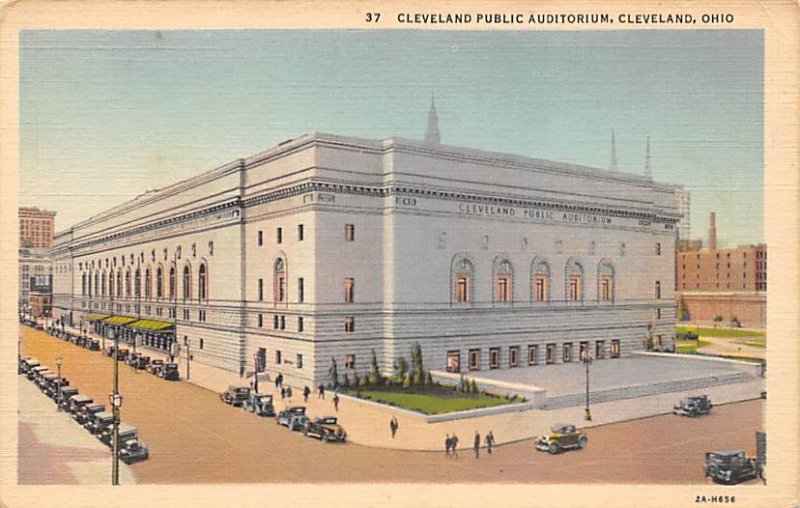 Cleveland Public Auditorium Cleveland, Ohio OH