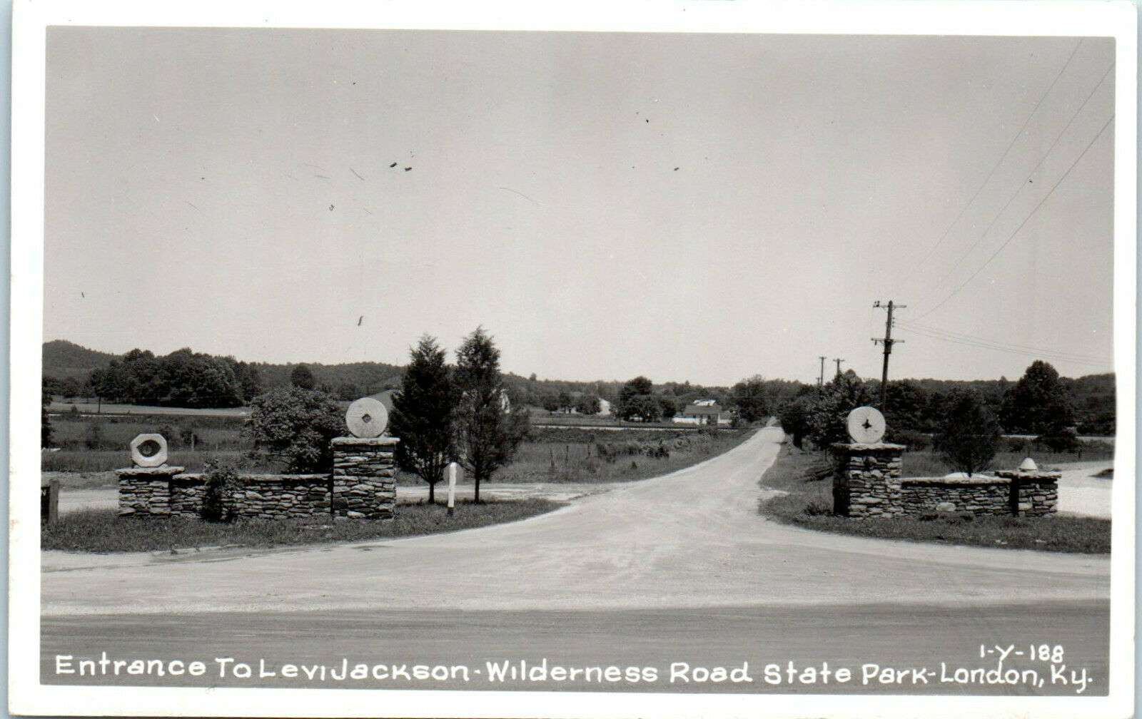 1950s Levi Jackson Wilderness State Park London Kentucky RPPC Photo
