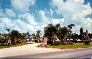 Florida Auburndale Chandlers' Rainbow Drive Motel On Lake Lena