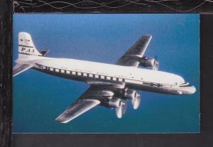 Pan American DC-4 Postcard 