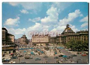 Postcard Modern Stachus Muenchen mit Justipalast