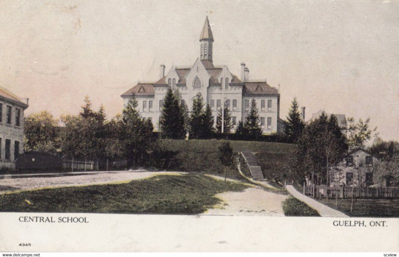 GUELPH , Ontario , Canada , 1900-10s ; Central School