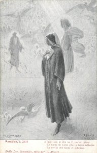 The Divine Comedy Italian poem by Dante Alighieri artist R. Focardi Paradise