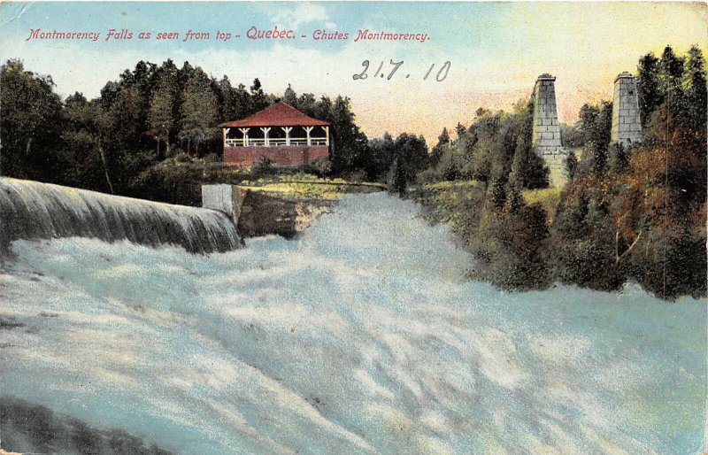 br105727 montmorency falls quebec canada  quebec