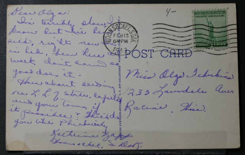 Huron, SD - Dakota Avenue - 1943