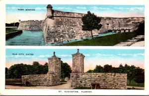 Florida St Augustine Old City Gates and Fort Marion