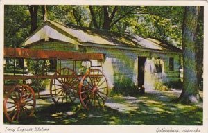 Nebraska Gothenburg Pony Express Station