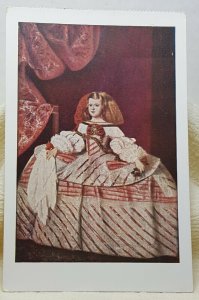 Infanta dona Margarita Maria de Austria Museo del Prado 1192 Vintage Postcard