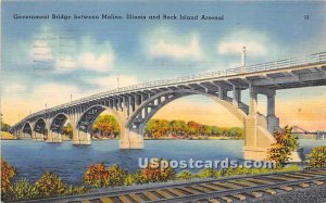 Government Bridge - Moline, Illinois IL