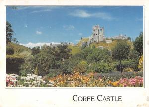 B100091 corfe castle  uk