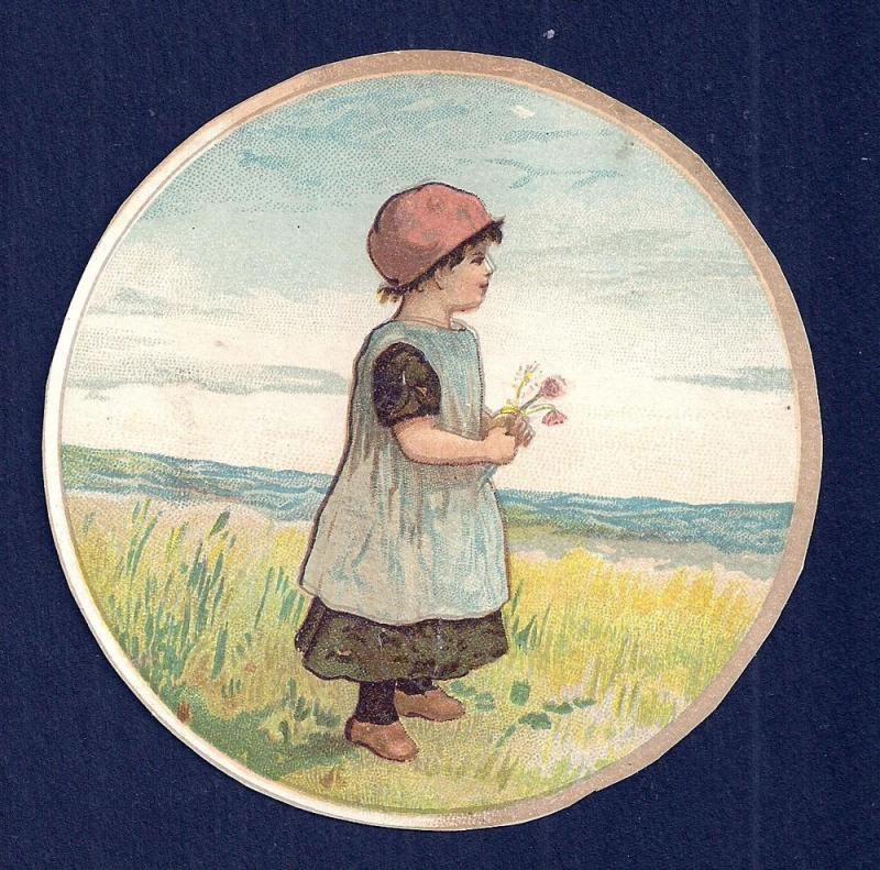 VICTORIAN TRADE CARDS (4) Children w/No Advertising