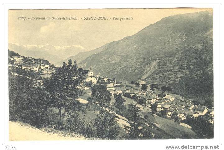 Vue Generale, Environs De Brides-les-Bains, Saint-Bon (Marne), France, 1900-1...