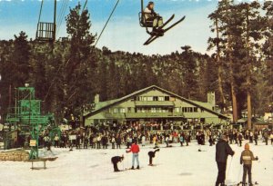 BIG BEAR LAKE & RUNNING SPRINGS CA~SNOW VALLEY SKI LODGE-HWY 18 POSTCARD