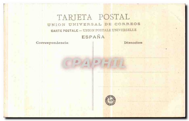 Old Postcard Fuenterrabia Spain Espana Spain La puerta