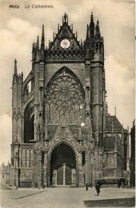 CPA Moselle METZ La Cathedrale facade (984449)