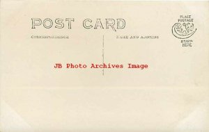 Depot, Illinois, Chillicothe, RPPC, Chicago Rock Island Railroad Station, Train