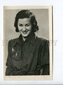 263222 VECHESLOVA Russian BALLET Star DANCER Lenfotokhudozhnik 1952 year