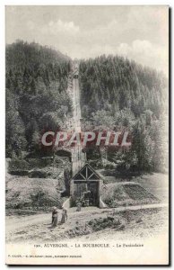 Old Postcard LA BOURBOULE - The Funicular