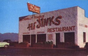 Hi Jinks Restaurant Sal Lake City, UT, USA Unused 