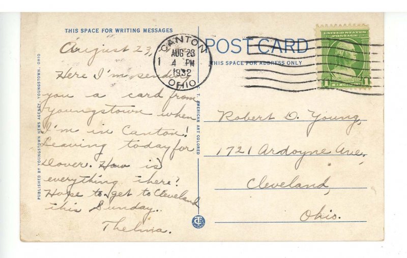 OH - Youngstown. Public Square, Realty Building & Tod House