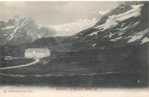 SWITZERLAND~SIMPION-L'HOSPICE (2001 m)-PHOTO POSTCARD