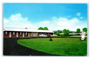 Postcard Sundown Motel, Sloansville NY E48