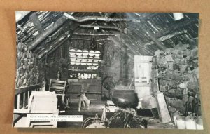 UNUSED RPPC - FOLK MUSEUM, THREE CHIMNEYS, COLBOST, ISLE OF SKYE, SCOTLAND