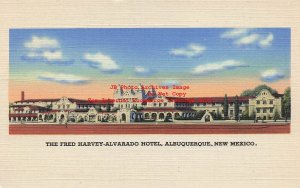 NM, Albuquerque, New Mexico, Fred Harvey-Alvarado Hotel, Harvey No H-2895