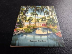 Postcard Folder - Singing Tower and Cypress Gardens, Florida 