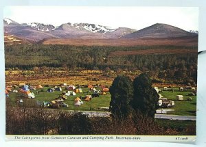 Glenmore Caravan and Camping Park Inverness-shire Cairngorms Vintage Postcard