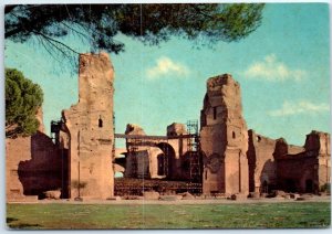 M-50989 Greeting Baths of Caracalla Rome Italy Europe