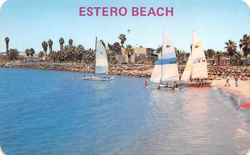 Estero Beach Hotel Resort Ensenada Mexico Tarjeta Postal Unused 