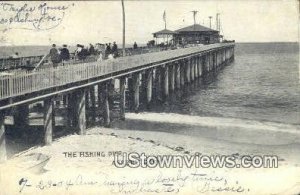 Fishing Pier - Asbury Park, New Jersey NJ  