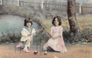 Children Playing Croquet 1907 