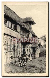 Old Postcard Lisieux and its Surroundings Old Normandy farmhouse in Saint Jac...