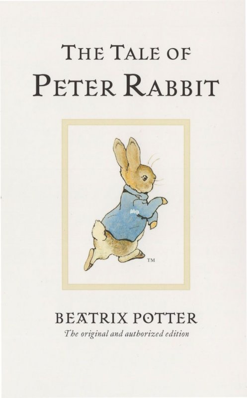 The Tale Of Peter Rabbit Beatrix Potter Book Postcard