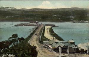Sydney NSW Australia Spit Road c1910 Postcard
