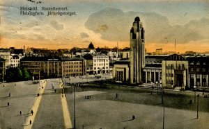 Finland - Helsinki. Rautatientori Railway Square