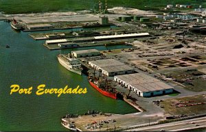 Florida Port Everglades Aerial View