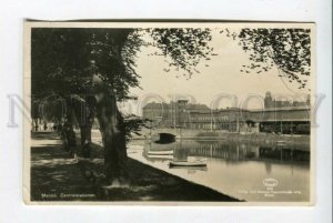 426460 SWEDEN MALMO Central railway station Vintage photo RPPC