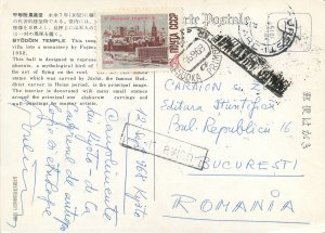 Japan Postcard Byodoin Temple