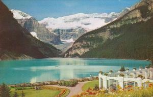 Lake Louise Mount Lefroy and Victoria Glacier Banff National Park Canada