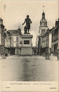 CPA MONTDIDIER - Statue de Parmentier (121285)