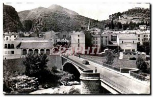 Postcard Old Amelie Les Bains des Pyrenees Pearl Bridge on the Tech and the n...