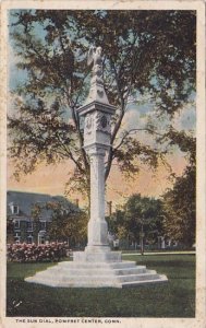 Connecticut Pomfret Center The Sun Dial 1920