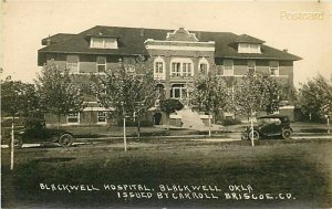 OK, Blackwell, Oklahoma, Hospital, RPPC